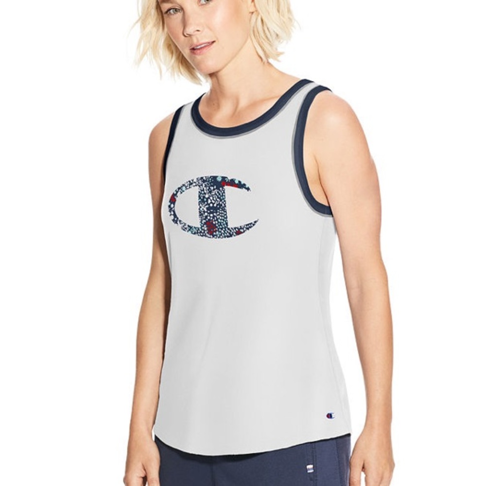 COPY - Champion Pale Blush Pink Heritage Ringer T…